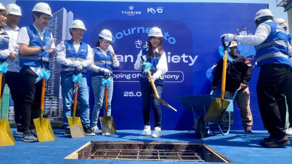 Proyek Apartemen Kyo Society Sudah Topping Off, Tahun Depan Serah Terima
