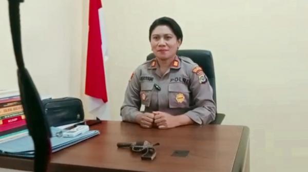 Polisi Amankan Senjata Api yang Dibawa Siswa SD di Kota Kupang