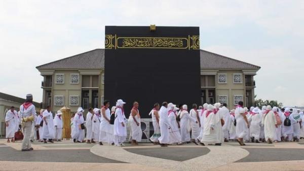 374 Calon Jamaah Haji Kabupaten Tasikmalaya Kloter 7 Diberangkatkan ke Tanah Suci