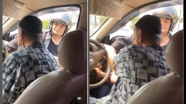 Pemotor Sengaja Tabrakkan Diri Peras Sopir Mobil di Cipondoh, Panik Ditantang Lapor Polisi