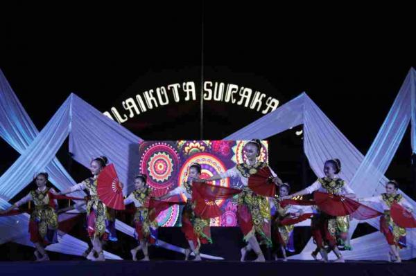 Hari Pertama Festival Tari Semarak Budaya Indonesia 2023 di Balaikota Surakarta