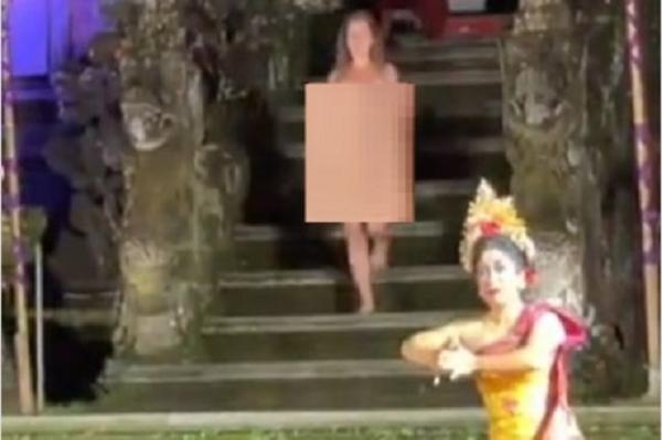 Bule Cantik Bugil di Pentas Tari Bali Ternyata Gangguan Jiwa, Segera Dijemput Keluarga