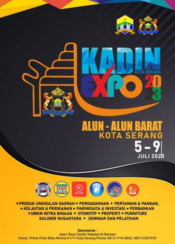 Kadin Kota Serang Gelar Ekpo 2023 di Alun Alun Barat, Berikut Jadwalnya