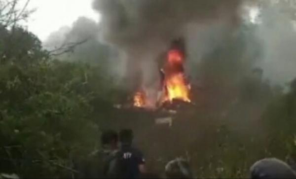 Helikopter Terlaporkan Jatuh di Area Perkebunan Rancabali