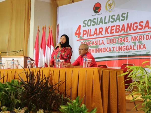 Perkuat Nilai Kebangsaan, Anggota MPR RI Diah Pitaloka Sosialisasi 4 Pilar di Cianjur