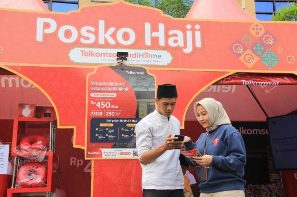 Pastikan Komunikasi Berjalan Lancar, Telkomsel Buka Posko Layanan Haji