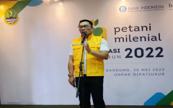 Ridwan Kamil Harap Program Petani Milenial Dilanjutkan Gubernur Jabar Selanjutnya
