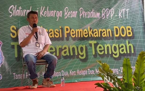 Sosialisasi Pemekaran DOB Tangerang Tengah, Korcam Kelapa Dua Mukhlis Suyuti : Demi Kemajuan Bersama
