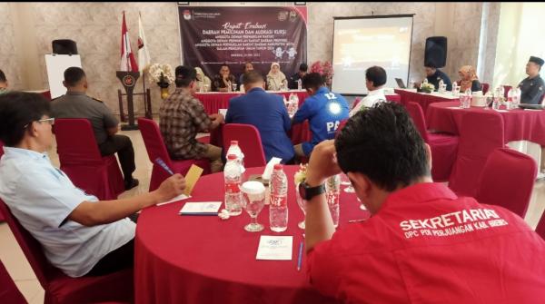 KPU Brebes Nyatakan Daerah Pemilihan dan Alokasi Kursi di Pemilu 2024 Tak Berubah