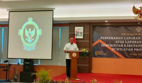 Pemkot Cilegon Raih WTP 10 Kali Berturut–turut dari BPK Banten