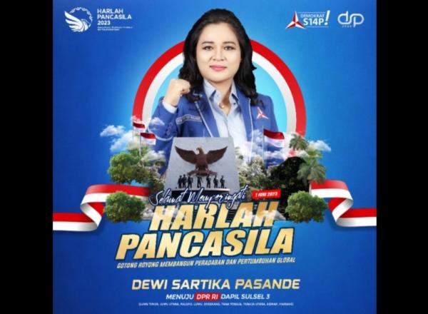Dewi Sartika Pasande: Terus Jaga dan Rawat Pancasila sebagai Pondasi Berbangsa dan Bernegara!