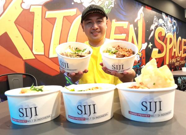 Siji, Bakso Penyet Tengah Kota Surabaya, Praktis Cocok Untuk Bekal Makanan