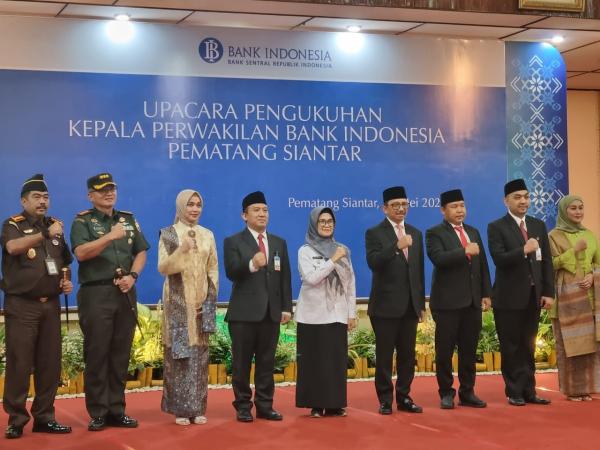 Kepala Perwakilan Bank Indonesia Pematang Siantar Muqorobin Dikukuhkan
