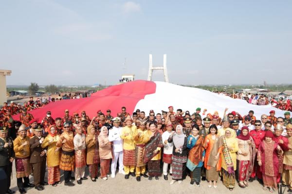 Upacara  Peringatan Hari Lahir Pancasila, Pj Gubernur : Momentum Tingkatkan Persatuan dan Kesatuan