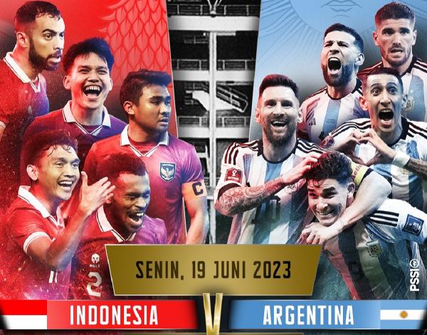 Buruan Beli! Begini Cara Beli Tiket Laga Timnas Indonesia vs Argentina Mulai 5 Juni 2023