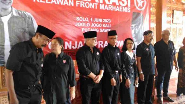 Deklarasi Relawan Front Marhaenis Siap Dukung Ganjar Pranowo Jadi Presiden RI
