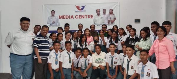 Ketua DPW Perindo NTT Temui Anak-Anak Milenial di Kupang, Ini Tujuannya