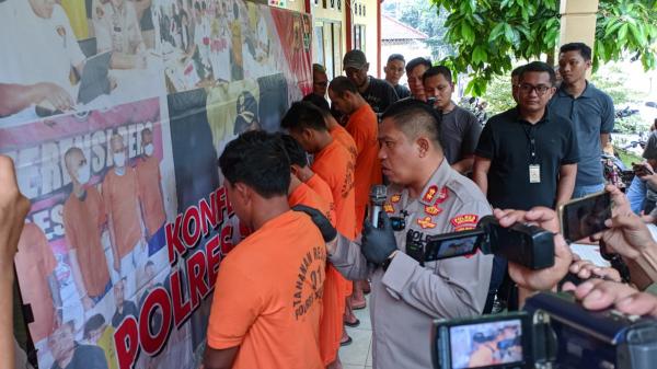 5 Gurandil dan 1 Pemodal Jadi Tersangka Pencurian Emas di Lokasi Tambang Blok Cibuluh Ciemas