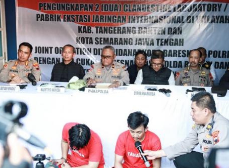 Deretan Fakta Terbongkarnya Pabrik Ekstasi di Semarang, Pelaku Terancam Hukuman Mati