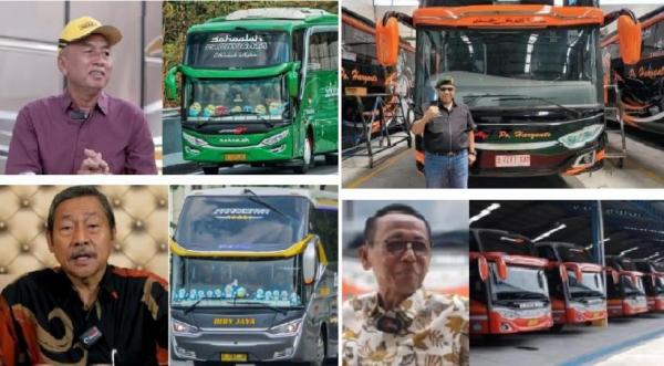 Perjuangan Hidup Lima Pengusaha Otobus Mulai Nol Hingga Miliki Bus Berharga Miliaran