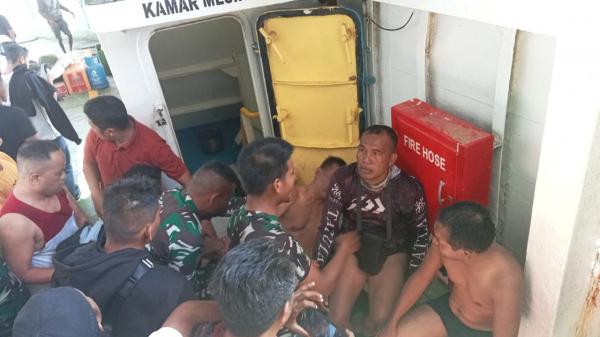 Dihantam Gelombang, Perahu Motor Membawa 9 Pemancing Tenggelam di Gili Banta, 5 Korban Selamat