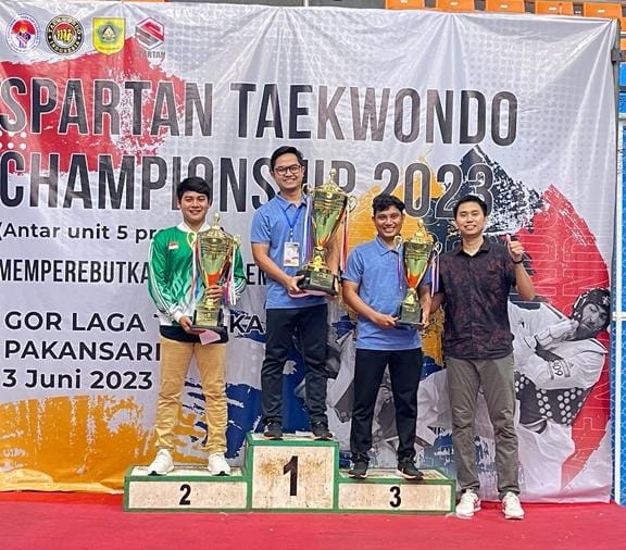 Spartan Taekwondo Championship 2023 Sukses Digelar di Gor Laga Tangkas Pakanaari Cibinong Bogor