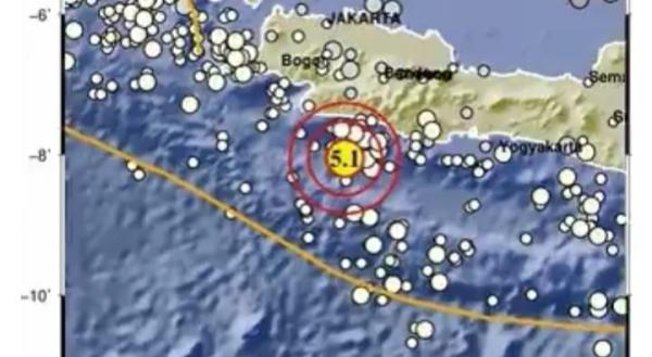 Gempa 5,1 Magnitudo Guncang Kota Sukabumi Terasa hingga Tasikmalaya