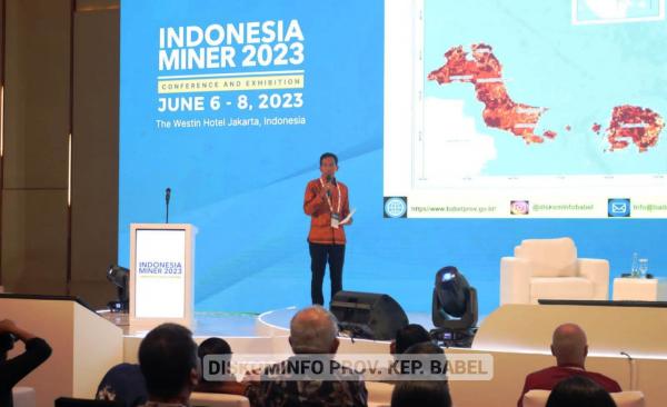 Pj Gubernur Suganda Bicara Soal Timah Sebagai Mineral Strategis di Miner Conference and Exhibition