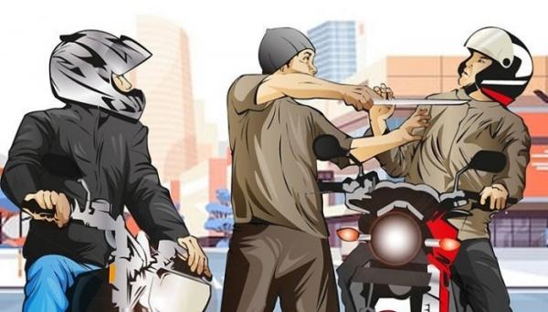 Viral Begal Gagal Rampas Handphone di Antapani Bandung, Modus Tuduh Korban Anggota Geng Motor