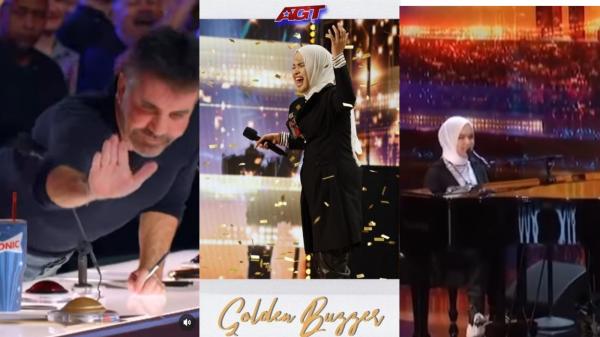 Luar Biasa,Putri Ariani Peserta Amarica's Got Talent 2023 Asal Indonesia Raih Golden Buzzer