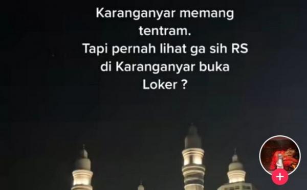 Viral RS di Karanganyar Tak Pernah Buka Loker, Netizen Pertanyakan soal Uang Pelicin Rp90 Juta