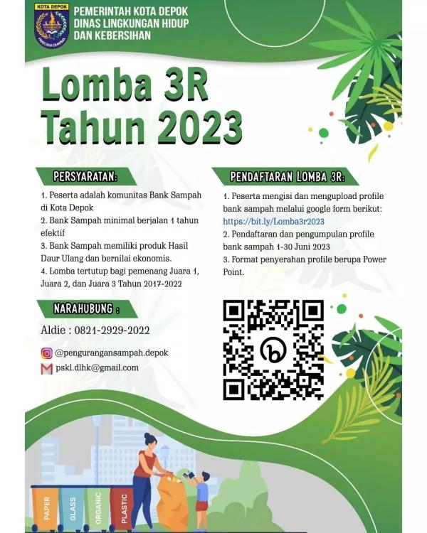 Komunitas Bank Sampah Kota Depok Ikuti Lomba 3R