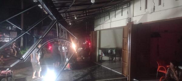 Puluhan Rumah Warga di Mencirim dan Medan Krio Rusak Dihantam Angin Puting Beliung