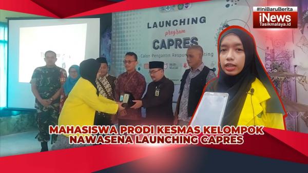 VIDEO: Kelompok Nawasena Prodi Kesmas Unsil Launching Capres, Cegah Stunting dari Calon Pengantin