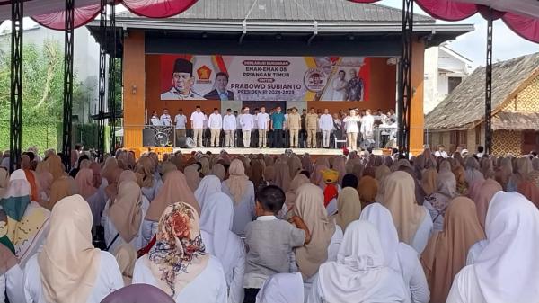 Emak-Emak 08 Priangan Timur Deklarasikan Dukungan untuk Prabowo Subianto Presiden 2024-2029