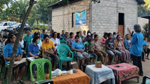 KPAD Sosialisasi Bahaya HIV/AIDS untuk Wanita Katholik di Timor Tengah Utara