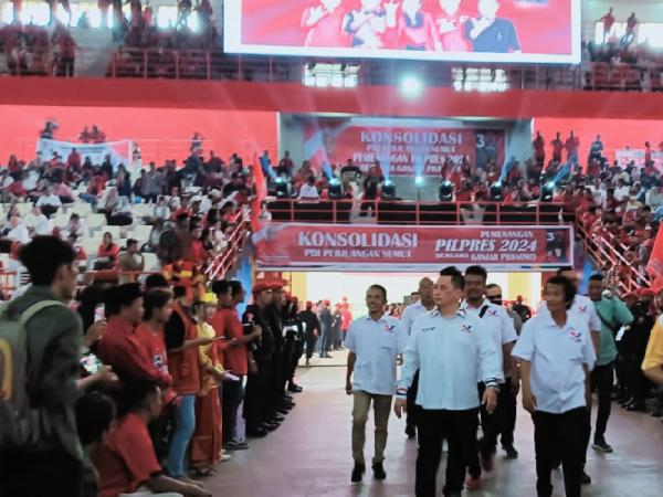 DPW Perindo Sumut Sukseskan Kunjungan Calon Presiden Ganjar Pranowo