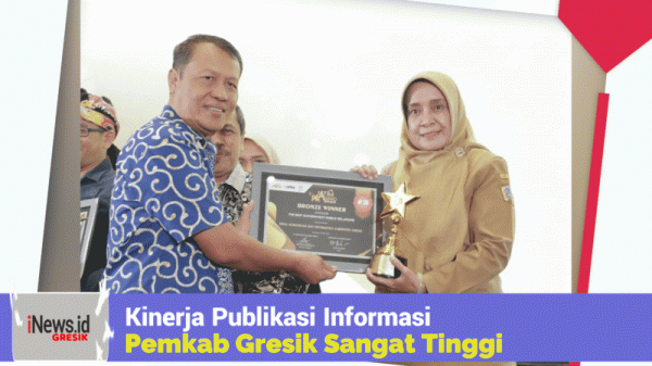 Kinerja Publikasi Informasi Pemkab Gresik Dinilai Sangat Tinggi