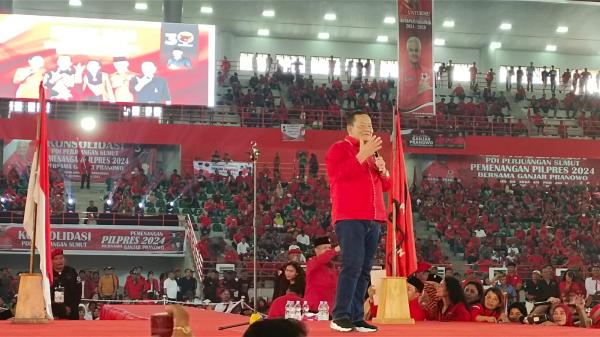 234 Organisasi Relawan PDIP Sumut dari Ranting hingga DPD Turun saat Konsolidasi Capres Ganjar