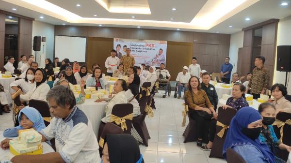Hadiri Silaturahmi Komunitas Disabilitas Kota Surakarta Ini Jadi Perhatian Abdul Kharis Almasyhari