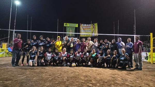 Jaring Atlet Muda Berprestasi, Desa Sukodadi Gelar Turnamen Bola Voli