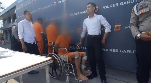 Pelaku Curanmor di Garut Dihadiahi Timah Panas Gasak Motor Milik Anggota TNI dan Polisi