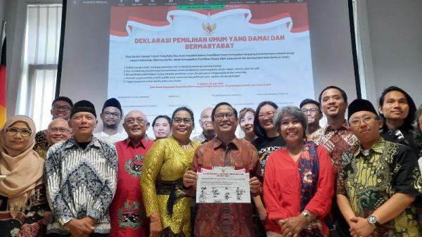 Ormas Indonesia di Jerman Deklarasi Pemilu Damai, Tolak Politisasi Agama dan Hoaks!