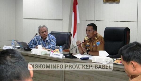 Pj Gubernur Suganda Dukung Pembangunan PLTN di Wilayah Bangka Belitung