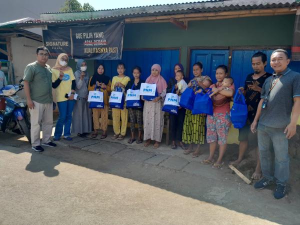 HUT ke-24, PNM Cabang Purwokerto Salurkan Paket Gizi untuk Tekan Angka Stunting