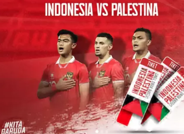 Gratis! Ini Link Live Streaming Timnas Indonesia Vs Palestina