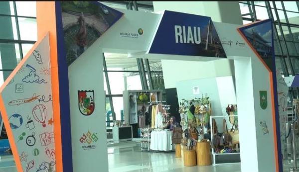 Produk Unggulan UMKM Riau Nangkring di Bandara Soetta