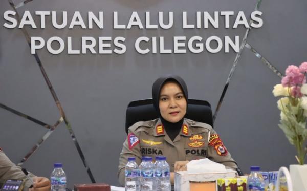 Sinergitas Kasat Lantas Polres Cilegon Jalin Silaturahmi dengan Rekan Jurnalis