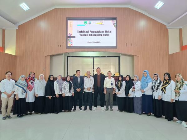 Disdik Maros Hadirkan Perpustakaan Digital di Tingkat SD dan SMP