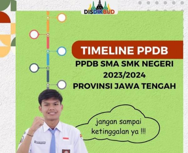 Kuota Kursi PPDB SMAN/SMKN Jateng 2023 Bertambah 